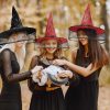 Halloween-i boszorkány kalap 2 szín