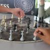 Három személyes sakk tábla 