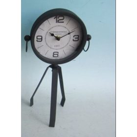 Fém asztali retro óra 