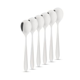 Rozsdamentes acél kávéskanál 6db/csomag