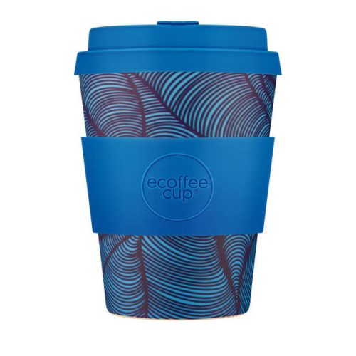 Ecoffee újrafelhasználható kávéscsésze  kék 350ml