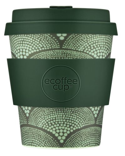 Ecoffee újrafelhasználható kávéscsésze  zöld 250ml
