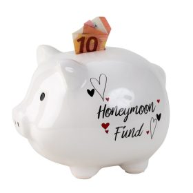 Malacpersely "Honeymoon" felirattal