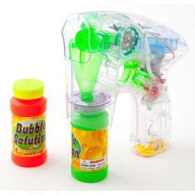 Szappanbuborék pisztoly fénnyel és hanggal