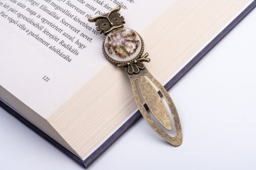 Kézműves bagoly könyvjelző különböző mintával