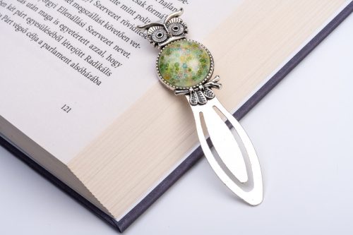 Kézműves bagoly könyvjelző különböző mintával