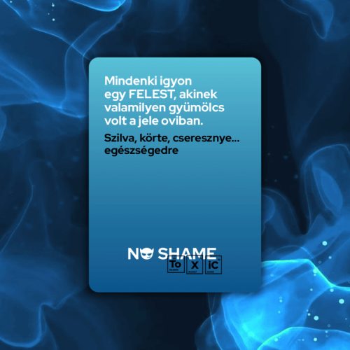 No shame Toxic ivós játék