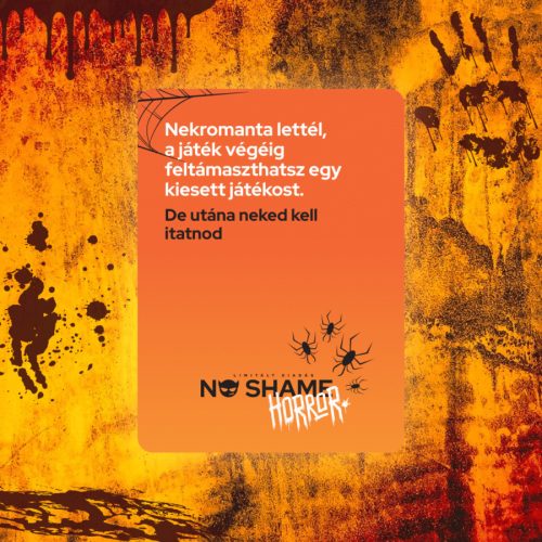 No shame Horror party játék