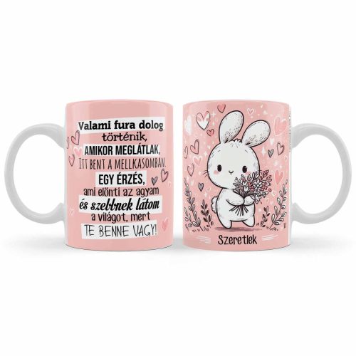 Valami fura dolog történik bögre 3dl