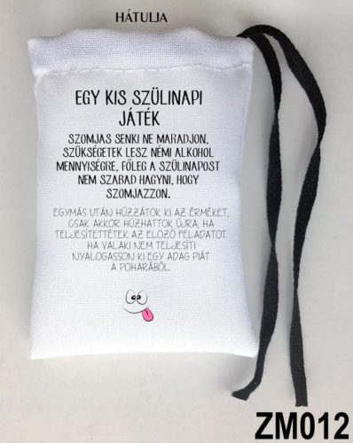 Zsákbamacska - 18. szülinapi feladatok