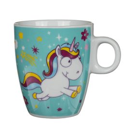 Unikornis bögre kék