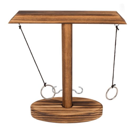 Gyűrű dobós társasjáték fából