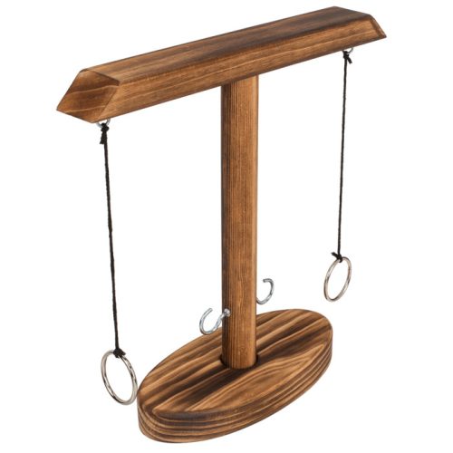 Gyűrű dobós társasjáték fából