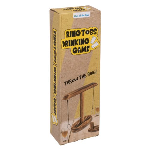 Gyűrű dobós társasjáték fából