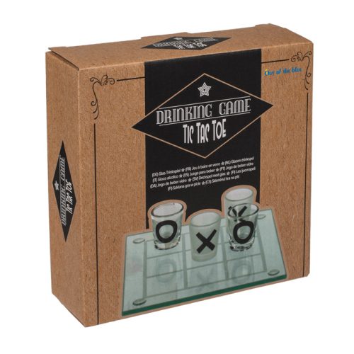 Amőba italozós játék 9 pohárral