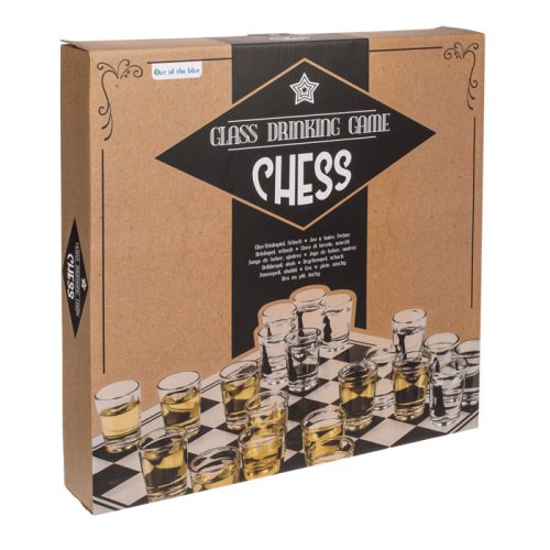 Sakk italozós játék 32 pohárral