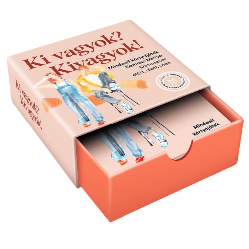 Mindwell kamasz beszélgetős kártyajáték 160 kérdéssel: Ki vagyok? Kivagyok!