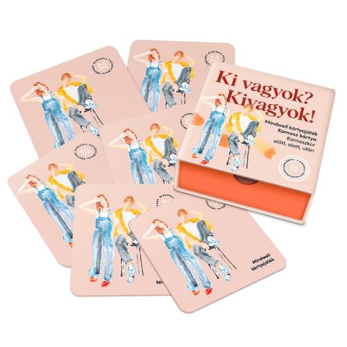 Mindwell kamasz beszélgetős kártyajáték 160 kérdéssel: Ki vagyok? Kivagyok!