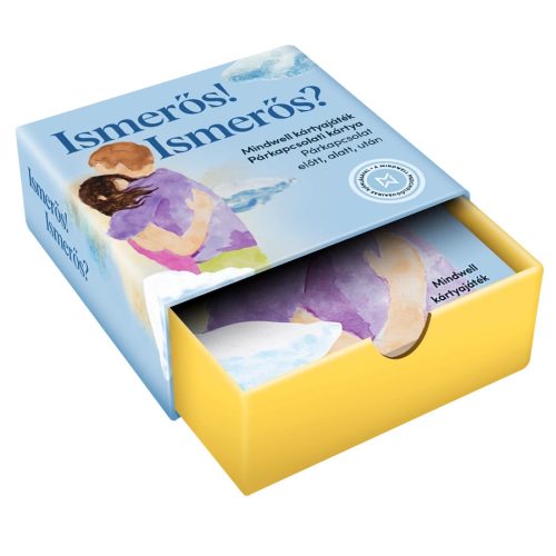 Mindwell párkapcsolati beszélgetős kártyajáték 160 kérdéssel: Ismerős! Ismerős?