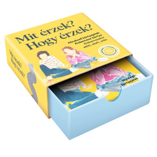 Mindwell kiskamasz beszélgetős kártyajáték 80 kérdéssel és 40 szituációval: Mit érzek? Hogy érzek?