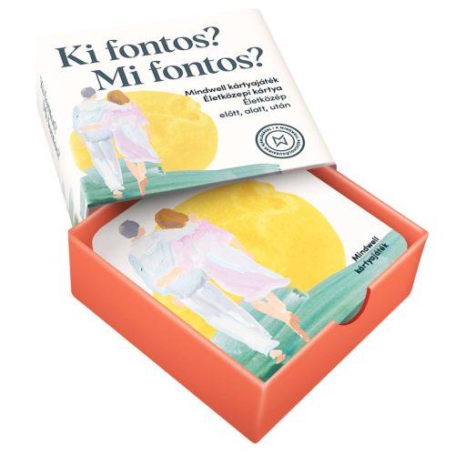  Mindwell életközepi beszélgetős kártyajáték 132 kérdéssel és 12 gyakorlattal: Ki fontos? Mi fontos?