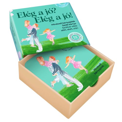 Mindwell szülő beszélgetős kártyajáték 160 kérdéssel: Elég a jó? Elég a jó!