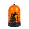 Halloween-i LED dekor - narancs - 3 x AAA - 8 x 12,5 cm