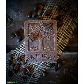 Kávészappan kecsketejjel - Életfa mintás