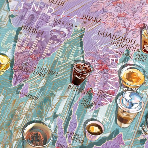 A kávévilág puzzle - A kávé csodaországa