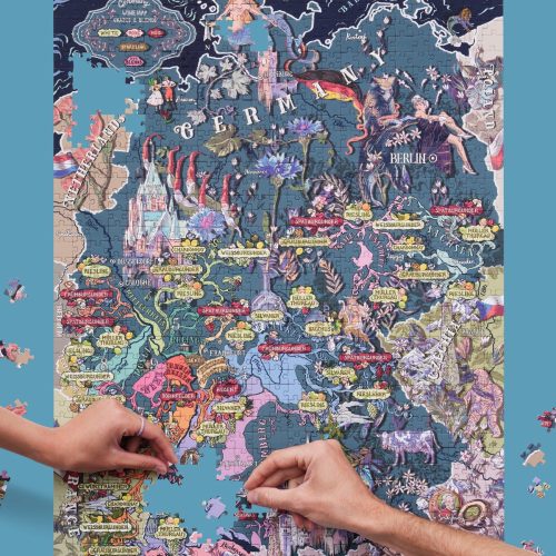 Borvilág puzzle - Németország