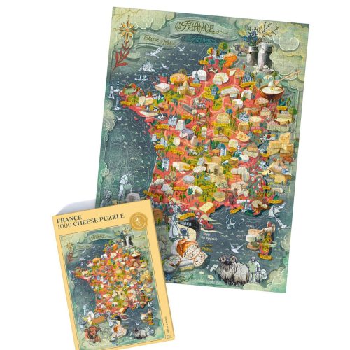 Gasztrovilág puzzle - Sajt puzzle