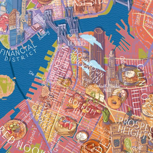 Gasztrovilág puzzle - New York