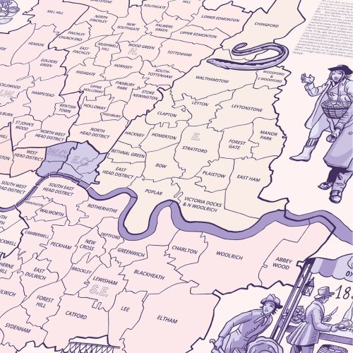 Borvilág puzzle - London
