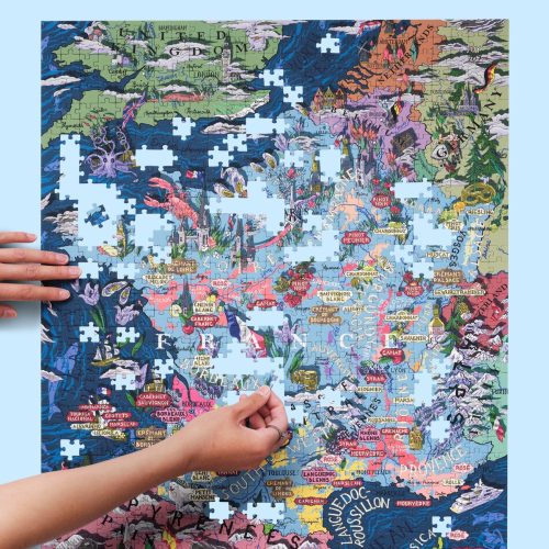 Borvilág puzzle - Franciaország