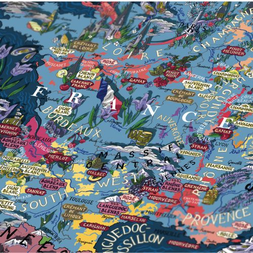 Borvilág puzzle - Franciaország