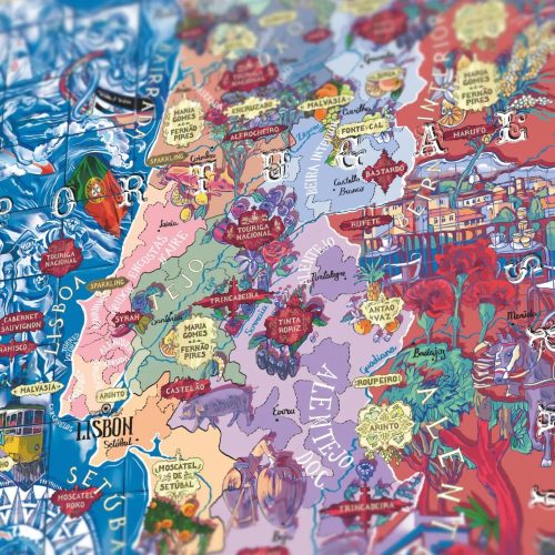 Borvilág puzzle - Portugália